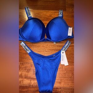 Victoria Secret shine embellished bikini